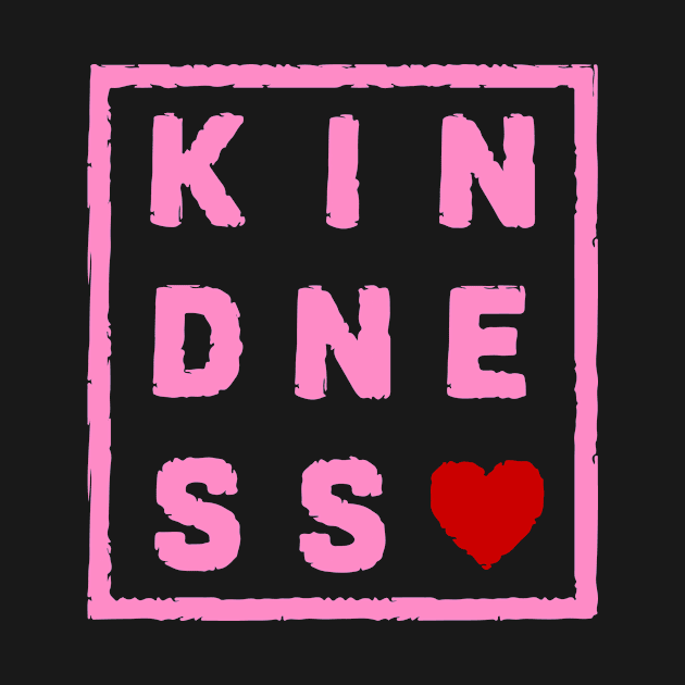 Kindness - Pink and red by Okanagan Outpost