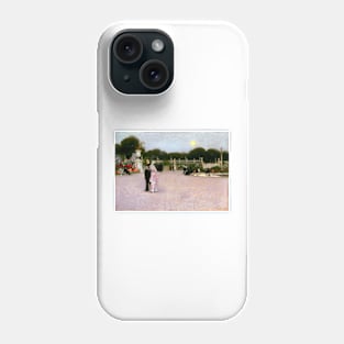 John Singer Sargent In the Luxembourg Gardens Phone Case