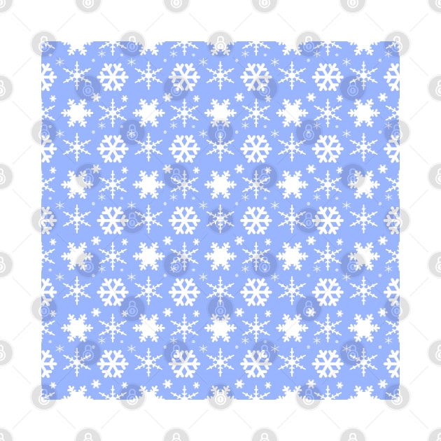 Snowflakes Blue by BlakCircleGirl