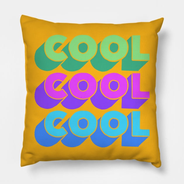 Cool cool cool Pillow by il_valley