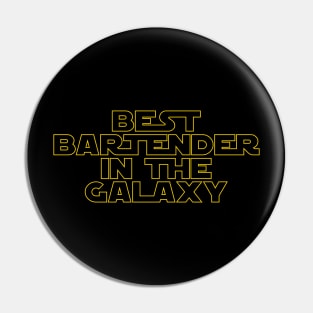 Best Bartender in the Galaxy Pin