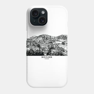 Boulder - Colorado Phone Case