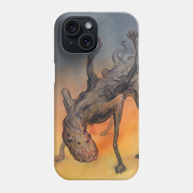 Hellhound Phone Case by VinceLocke