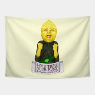 Lemon grab quote "hold tight your bunns ..." (Adventure Time fan art) Tapestry