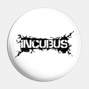 Black Distressed - Incubus Pin