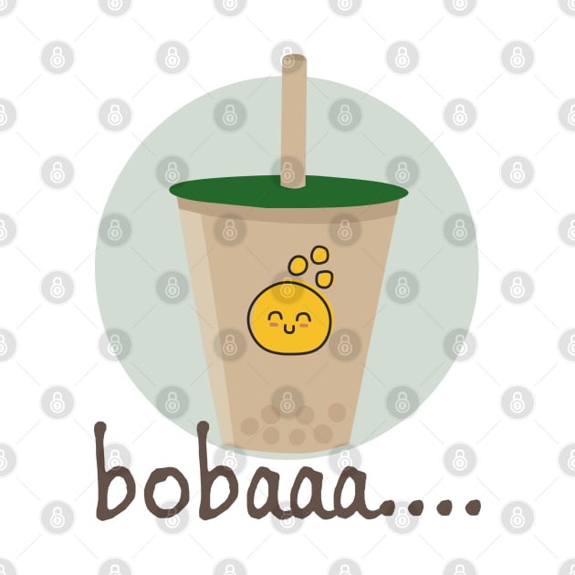 Boba bubbles tea by aon