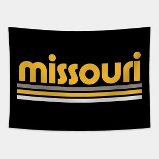 Retro Missouri Stripes Tapestry