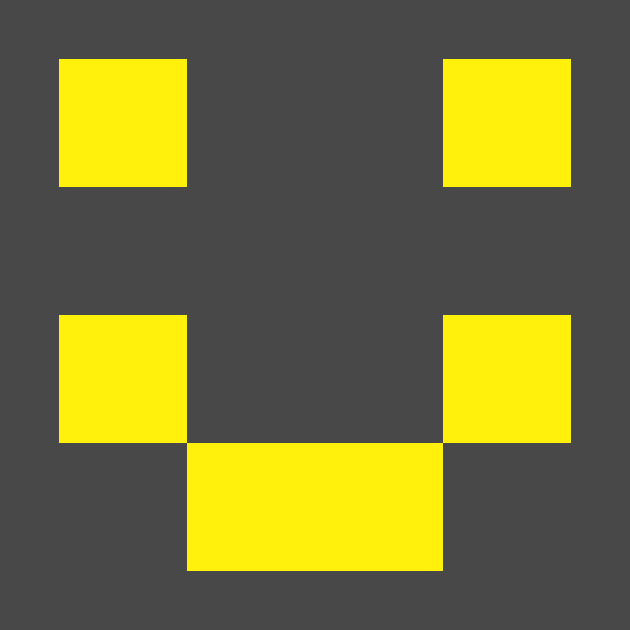 Pixel Smile - Yellow by joshthecartoonguy