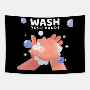 wash your hands Tapestry