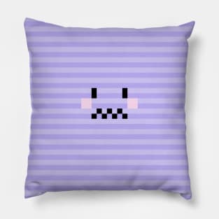 Confused Emoteacon Pillow