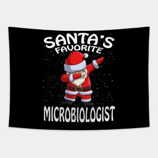 Santas Favorite Microbiologist Christmas Tapestry