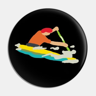 Canoeing Pin