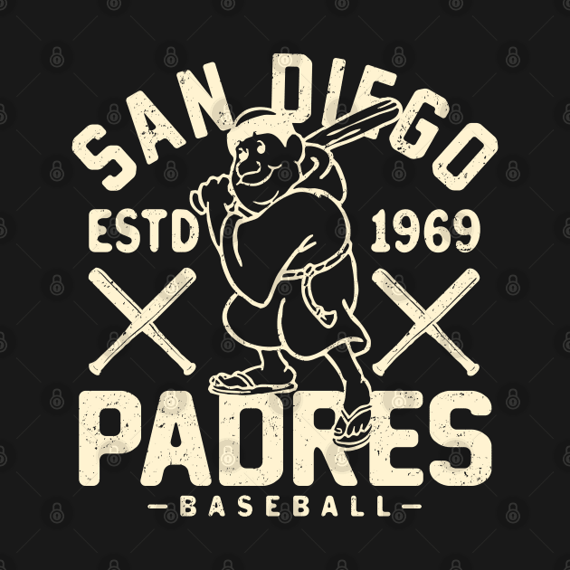 Retro San Diego Padres 2 by Buck Tee by Buck Tee