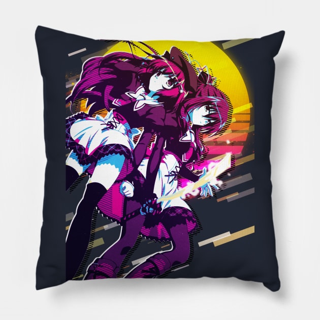 Misuzu Kusakabe and Yuka Minase Pillow by 80sRetro