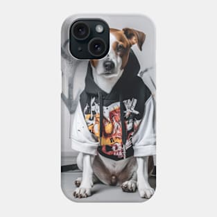 Cool Graffitti Rapper Dog Phone Case