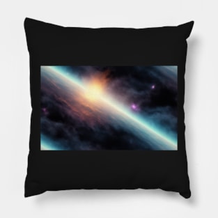 Seamless Stellar Cosmos Texture Patterns IV Pillow