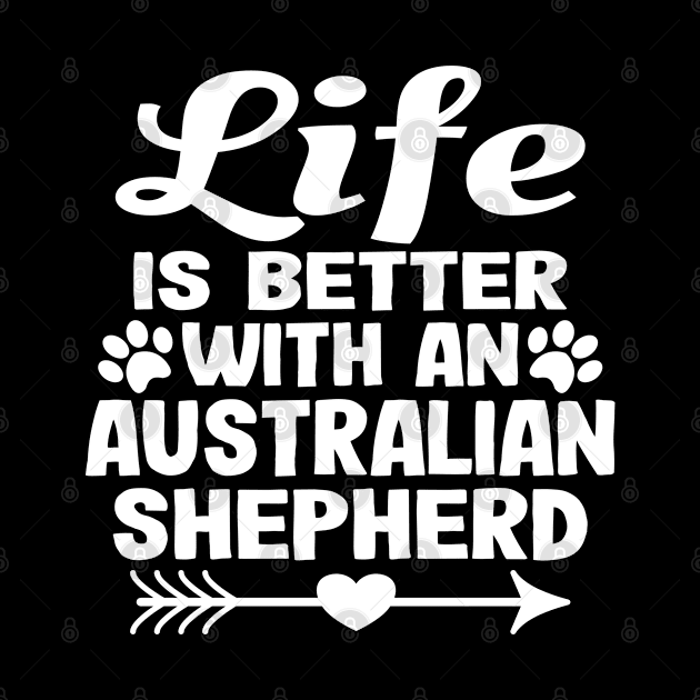 Australian Shepherd Aussie Dog Mom Dad Funny Gift by Kuehni