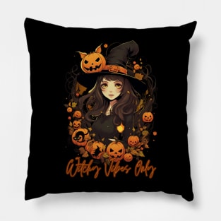 Witchy Vibes Only Pillow