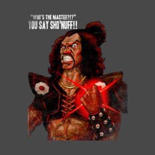 THE MASTER IS SHO NUFF T-Shirt