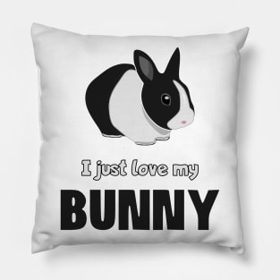 I just love my bunny Pillow