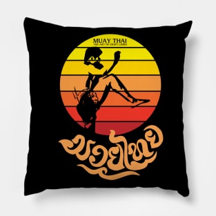 Muay Thai Boxing The Art of Eight Limbs Pillow