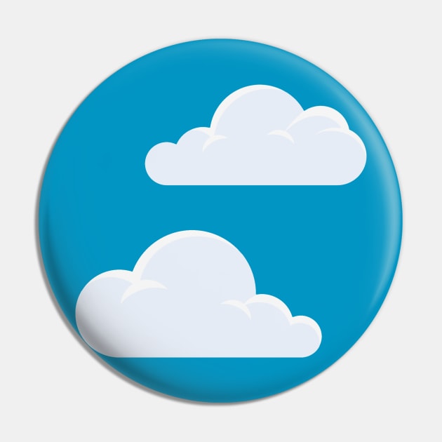 Fluffy clouds Pin by EuGeniaArt