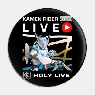Kamen Rider Holy Live Pin
