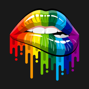 Rocky Horror Gay Lips! - PRIDE T-Shirt