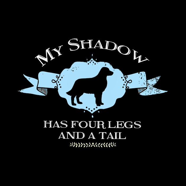 My Retriever Shadow by You Had Me At Woof