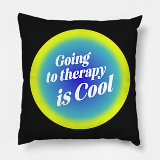 Therapy Green Blue Aura Pillow