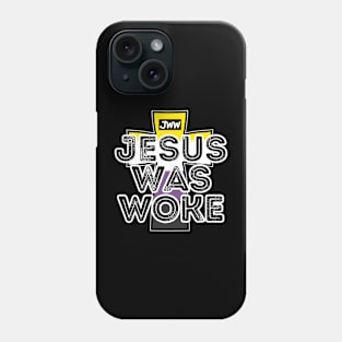 Jesus Was Woke - Nonbinary Pride Phone Case