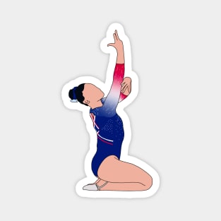 Leanne Wong 2023 World Gymnastics Championships Magnet