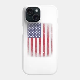 USA Flag 4th July American Red White Blue Star Stripes 4 Day T-Shirt Phone Case