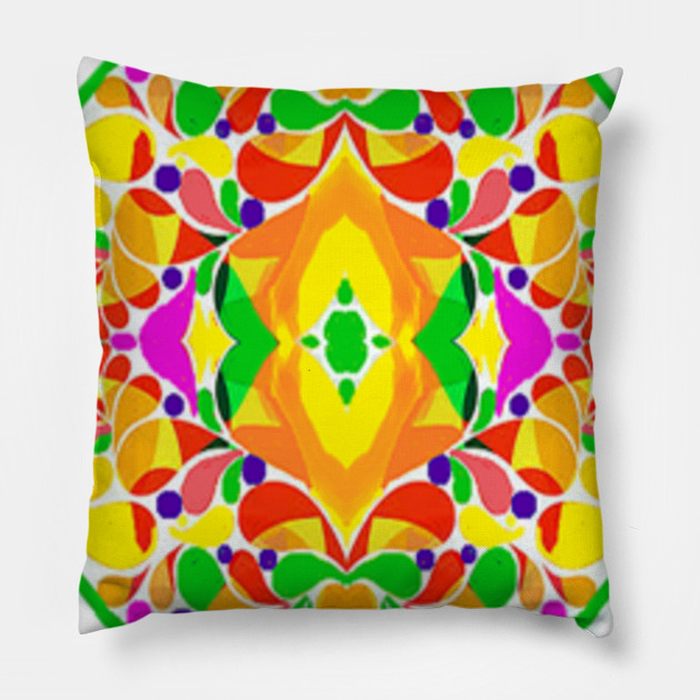 Vibrant Bold Bright Abstract Floral Design Abstract Flowers