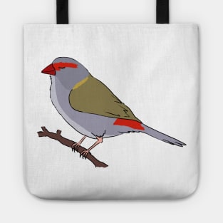 Red-Browed Finch Tote