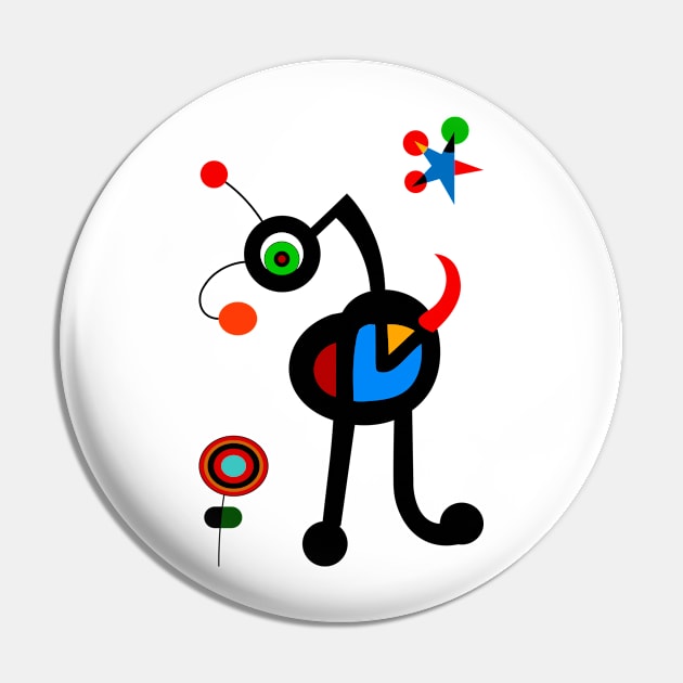 Mirò Pin by GraphicMonas