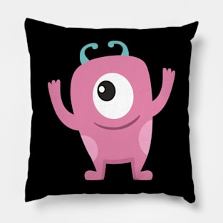 Cute cartoon monster Pillow