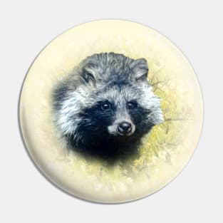 Raccoon dog-Tanuki Pin