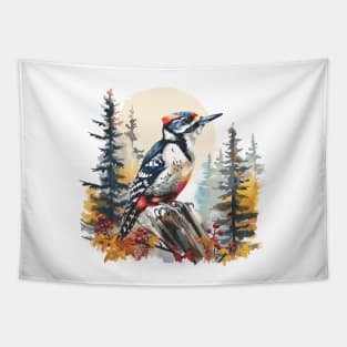 Woodpecker Tapestry