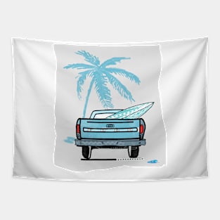 Surf road Tapestry