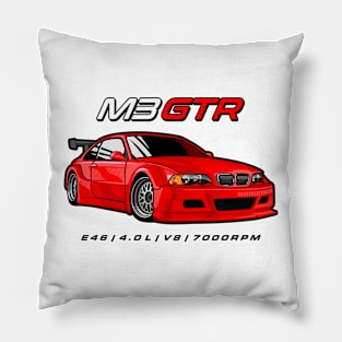 BMW M3 GTR Pillow