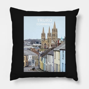 Truro Cornwall. Cornish gift. Kernow fishing harbour Pillow