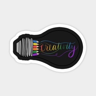 Creativity Lightbulb Magnet