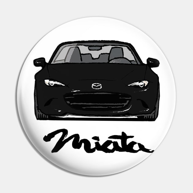 MX5 Miata ND Black Pin by Woreth