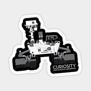 Mars Curiosity Rover Magnet