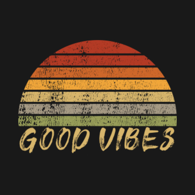 Rainbow Good Vibes Short Sleeve Women Funny T-Shirts Summer Graphic Tee Tops