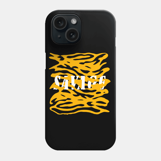 savage life tiger skin Phone Case by AdishPr