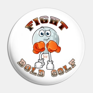 Funny golf ball shirts Pin