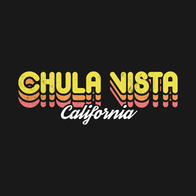 Retro Chula Vista California by rojakdesigns