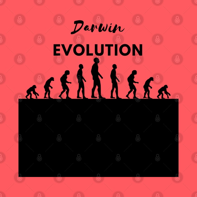 EVOLUTION - Darwin by O.M design